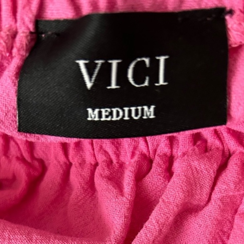 ⚜️ Vici Pink Off-the-Shoulder Dress - Picture 6 of 8